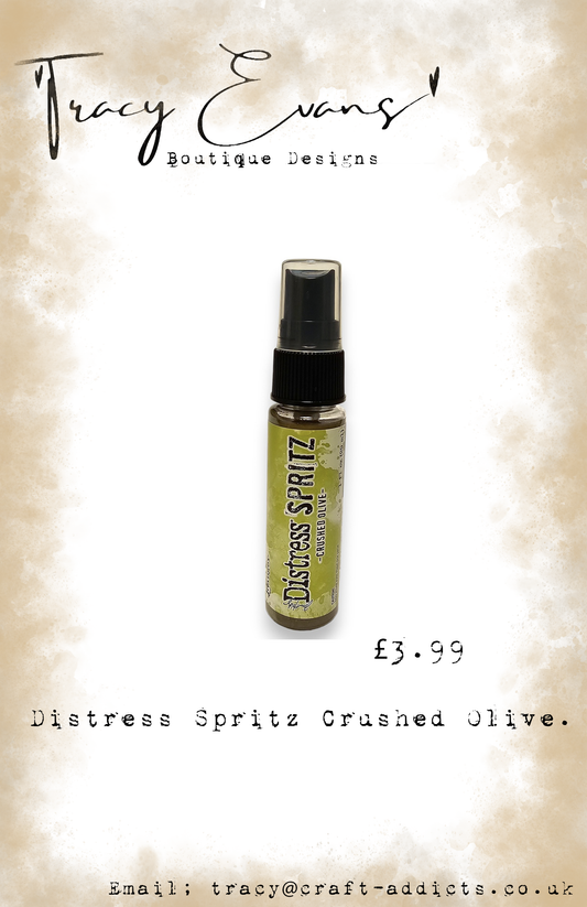 DI033 - Distress Spritz Crushed Olive