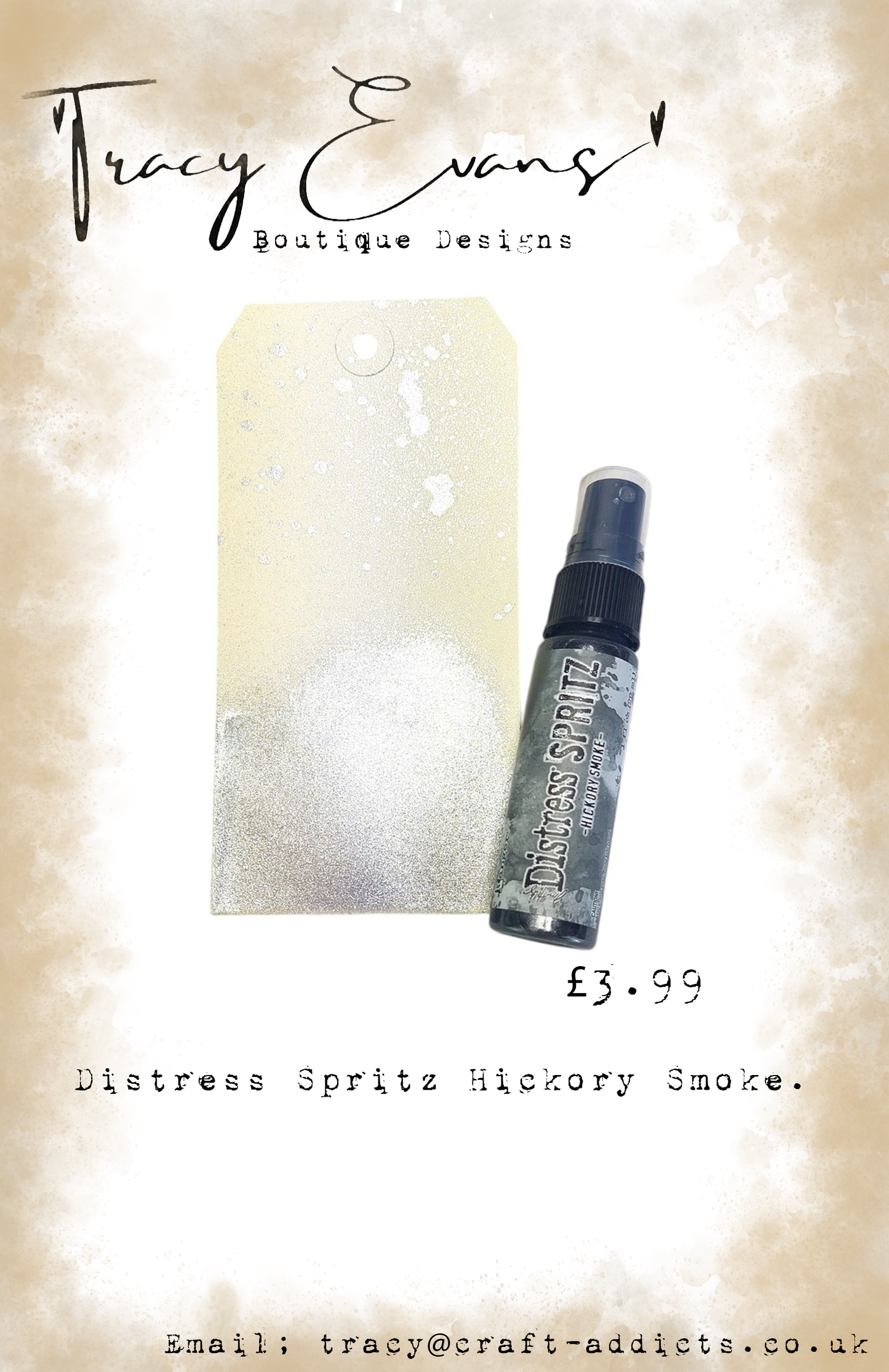 DI041 - Distress Spritz Hickory Smoke