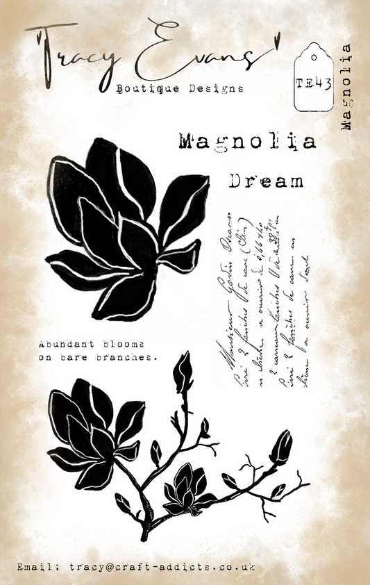 TE043 - Magnolia (A6 Stamp)