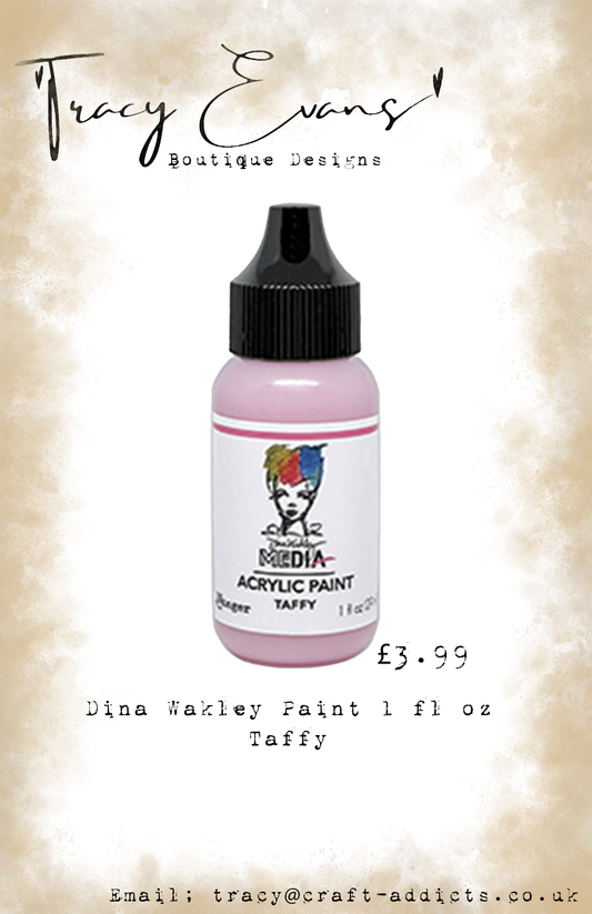 PA010 - Dina Wakley Paints Taffy 1 fl oz