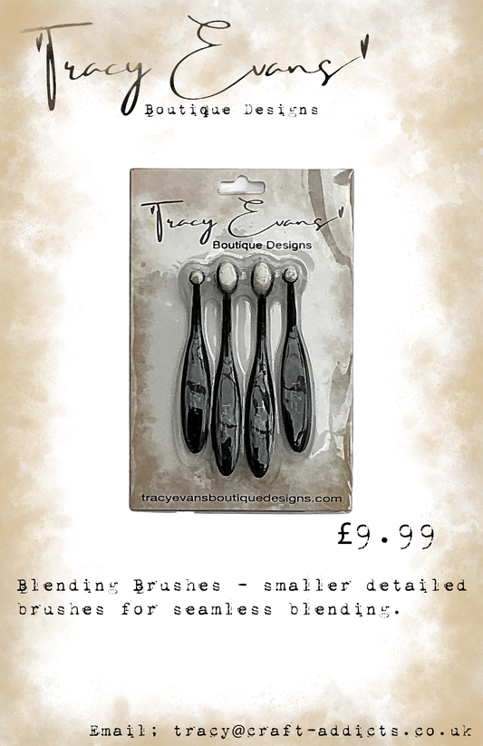 BL004 - Blending Brushes Smaller Brushes For Detail Work (pack of 4)