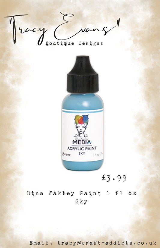 PA031 - Dina Wakley Paints Sky 1 fl oz