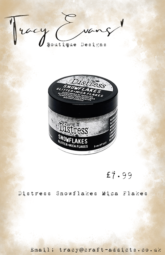 DI061 - Distress Snowflakes Mica Flakes