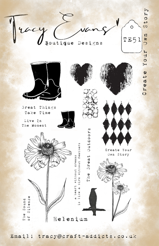 TE051 - Create Your Own Story (A5 Stamp)