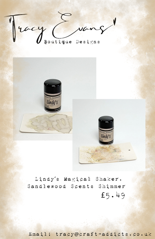 LI013 - Lindy’s Magical Shaker Sandlewood Scents SHIMMER