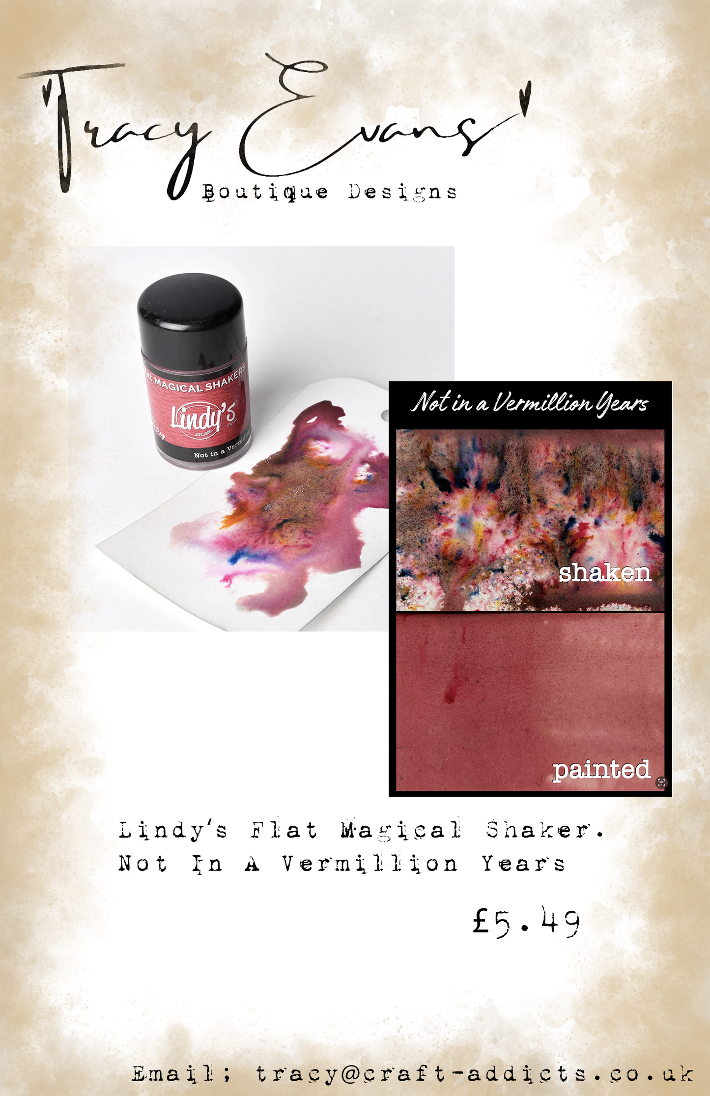 LI010 - Lindy’s Flat Magical Shaker Not In A Vermillion Years