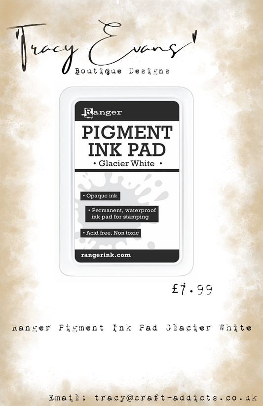 IN034 - Ranger Pigment Ink Pad Glacier White