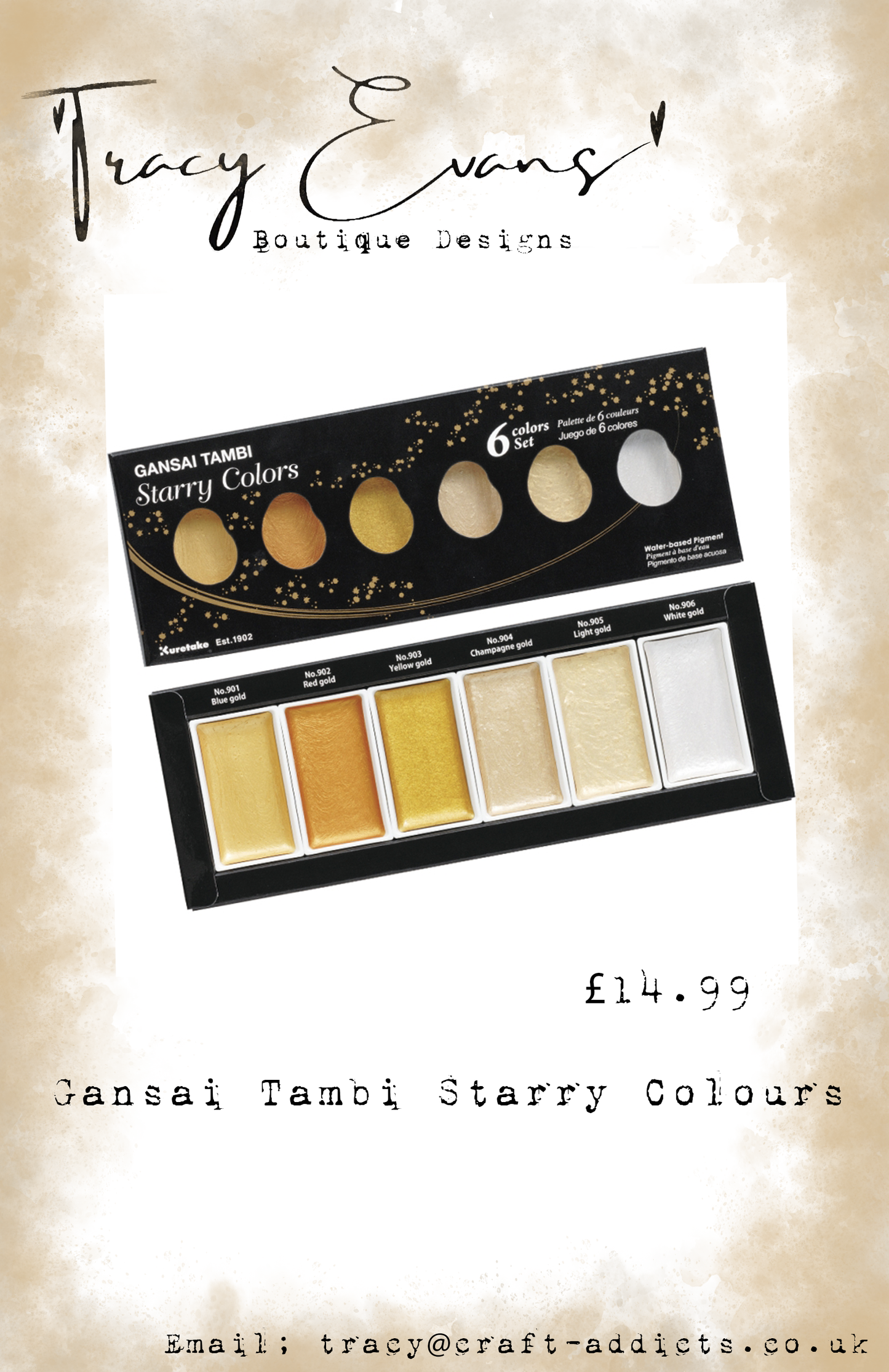 PA037 - Gansai Tambi Starry Colours Watercolour