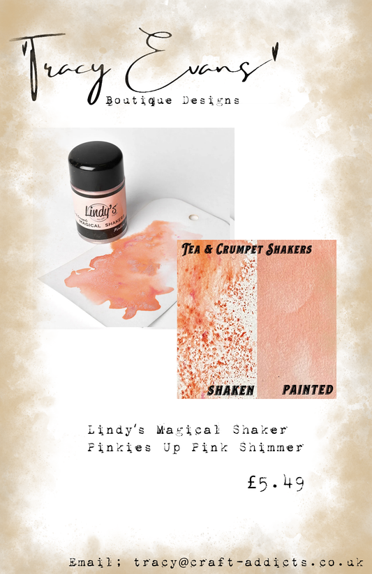 LI027 - Lindy’s Magical Shaker Pinkies Up Pink Shimmer