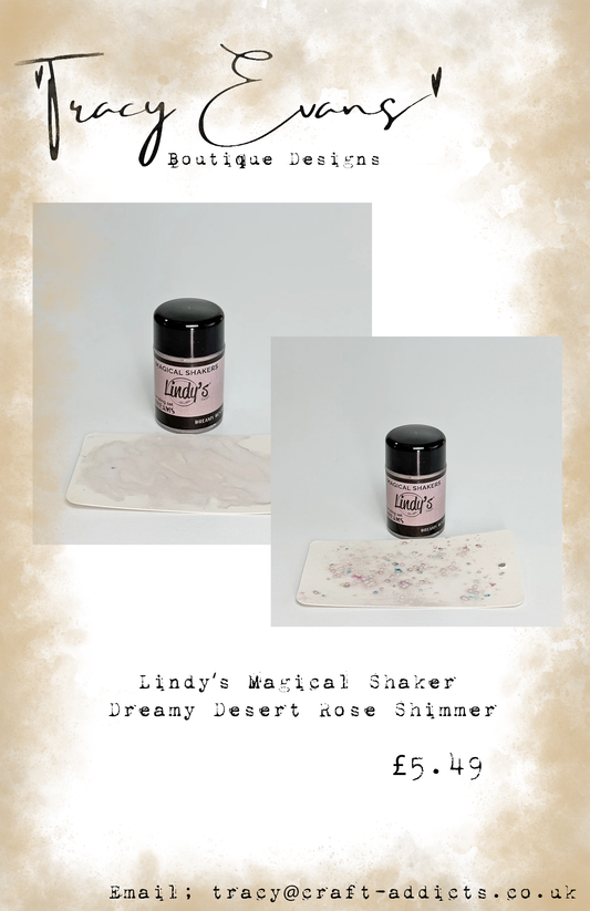 LI028 - Lindy’s Magical Shaker Dreamy Desert Rose Shimmer