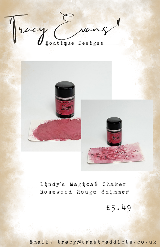 LI031 - Lindy’s Magical Shaker Rosewood Rouge Shimmer