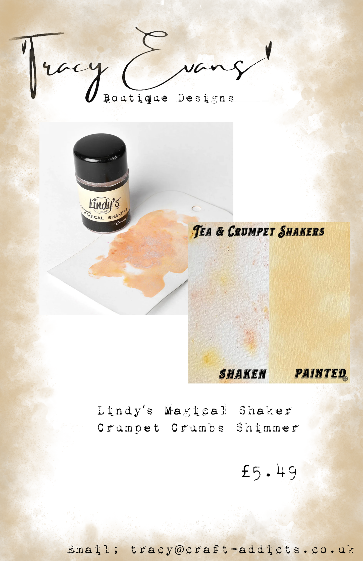 LI041 - Lindy’s Magical Shaker Crumpet Crumbs