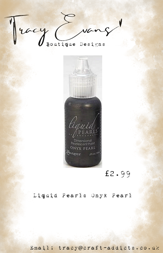 AC012 - Liquid Pearls Onyx Pearl