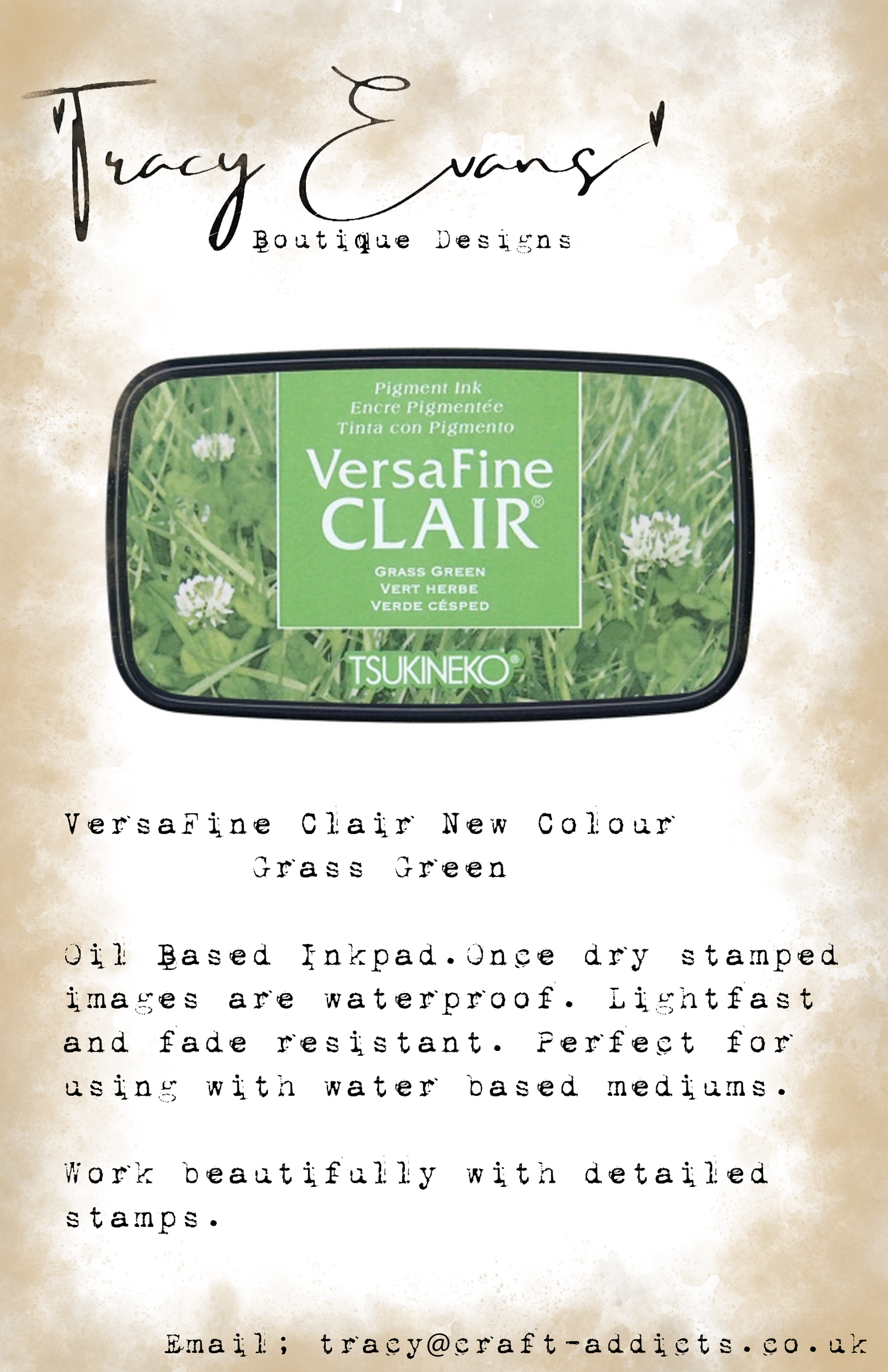 IN015 - Versafine Clair Grass Green (New Colour 2024)