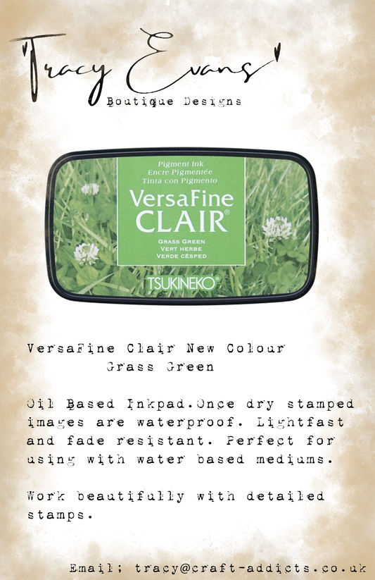 IN015 - Versafine Clair Grass Green (New Colour 2024 pre order delivery approx mid May)