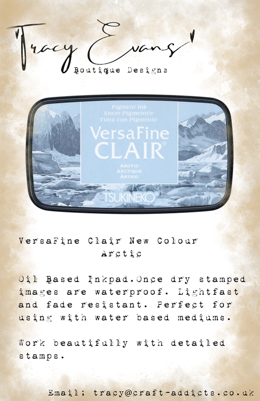 IN019 - Versafine Clair Arctic (New Colour 2024 pre order delivery approx mid May)