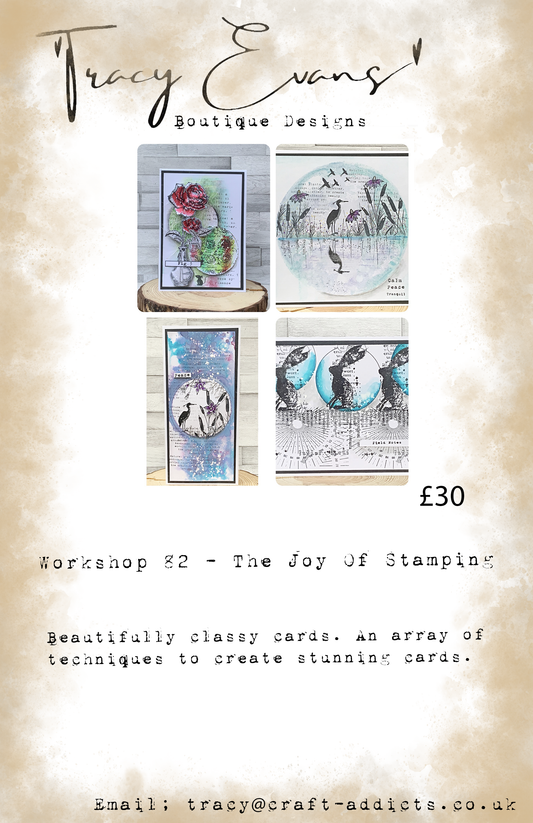 Workshop 082 - The Joy Of Stamping