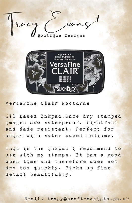 IN001 - VersaFine Clair Nocturne Ink Pad (black)